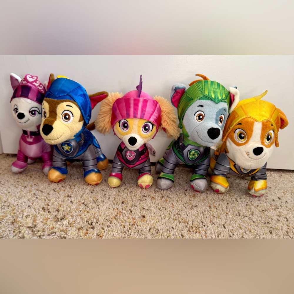 Paw Patrol Knights (set of 5)